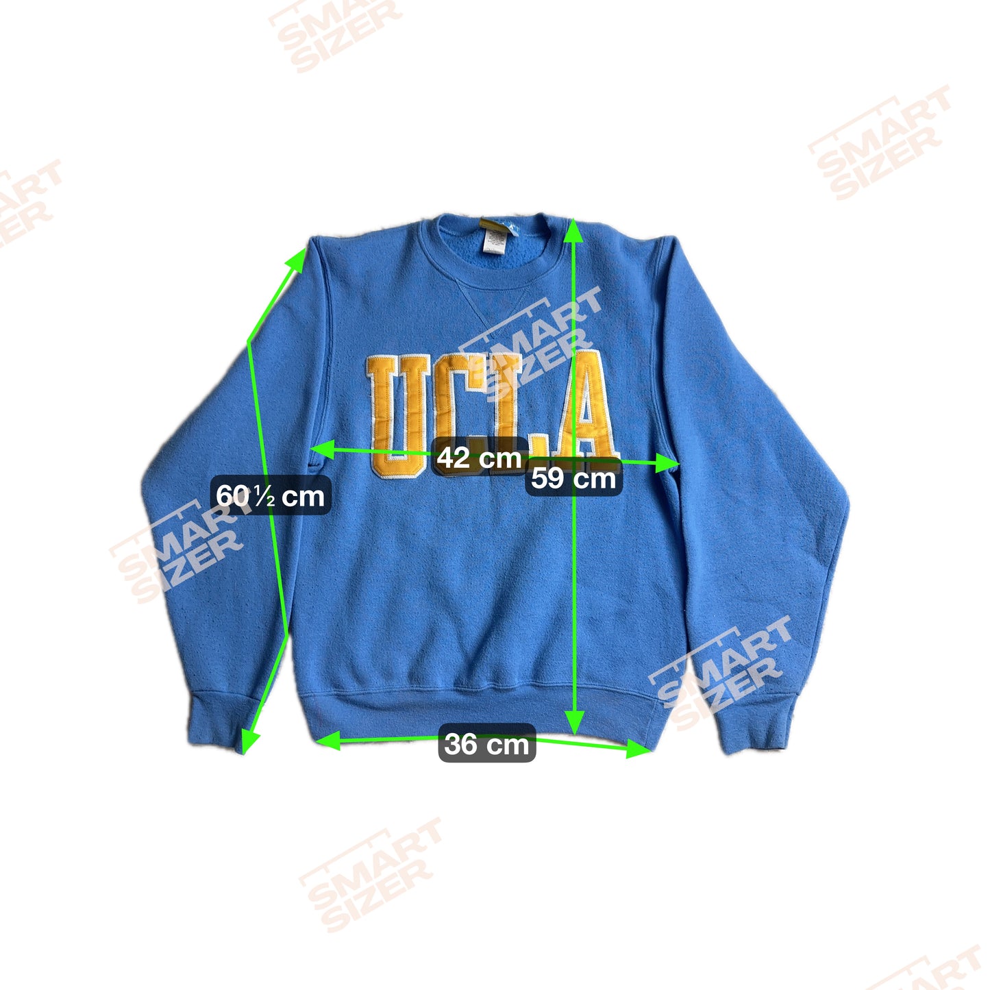 90s UCLA Gold Standard Crewneck Sweatshirt(XS)