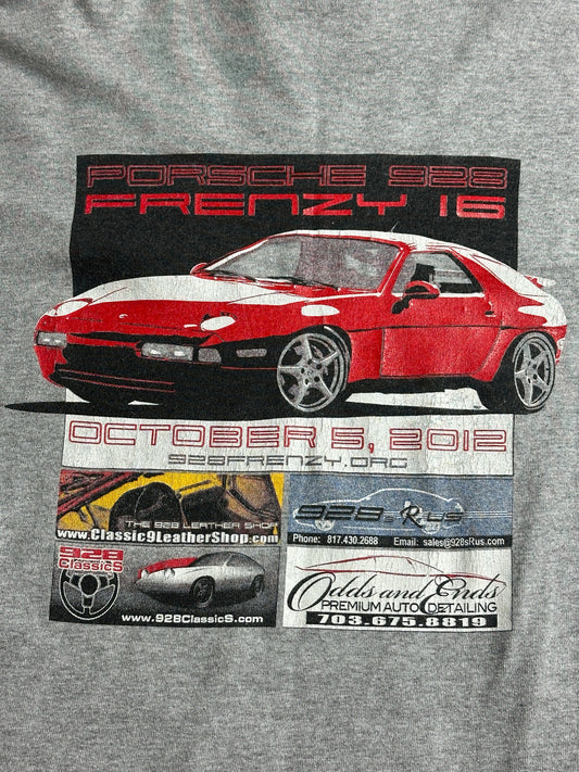 Porsche 928 Frenzy 16 2012 Event Long Sleeve T-Shirt(2XL)