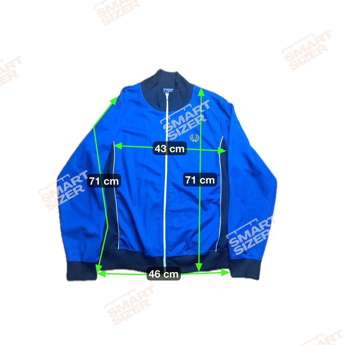 90s Blue Fred Perry Track Jacket(XL)