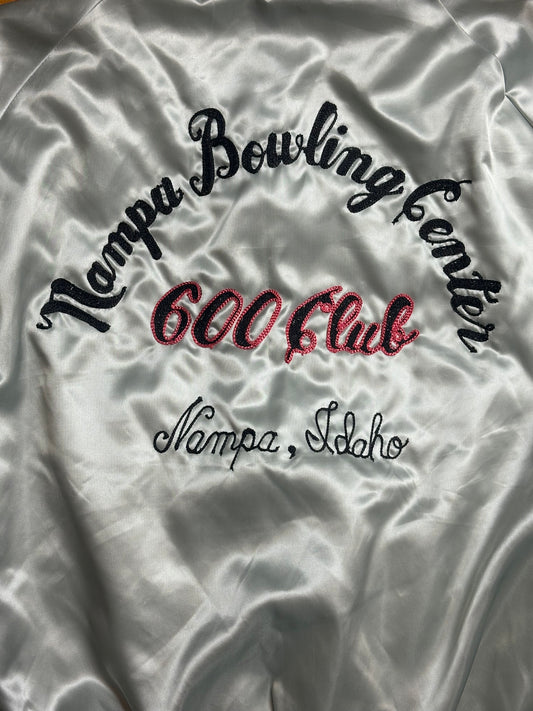 70s Aristo-Jac Satin Bomber Jacket(M)