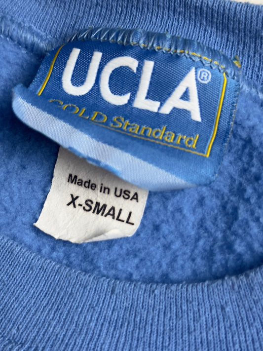 90s UCLA Gold Standard Crewneck Sweatshirt(XS)